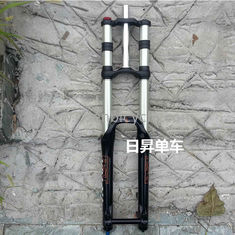 China 26er/27.5er Doppelkrone Mountainbike Gabel Abfahrt Aufhängung Mtb Fahrrad Gabel fournisseur
