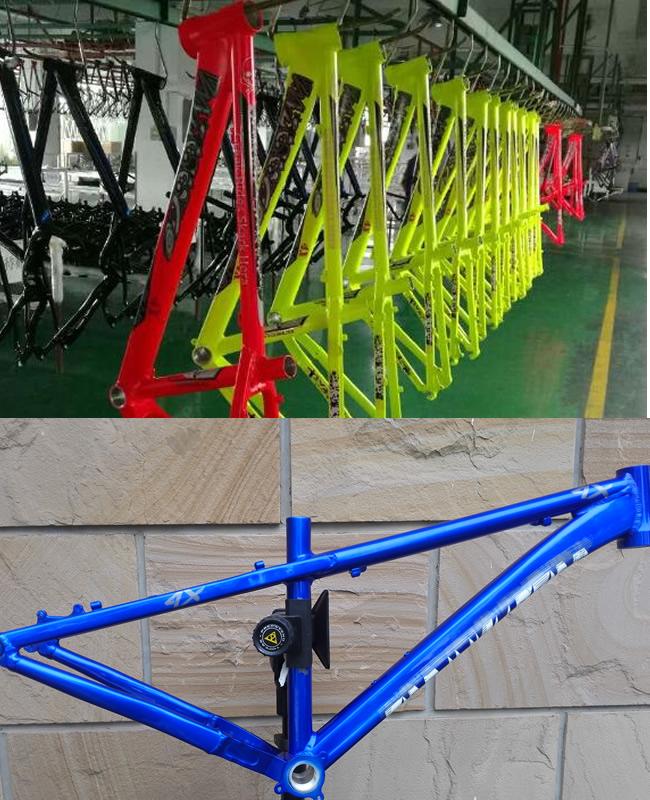 26er Aluminium Dirt Jump Bike Rahmen Freestyle Piste Mountainbike Hardtail 14 " 0