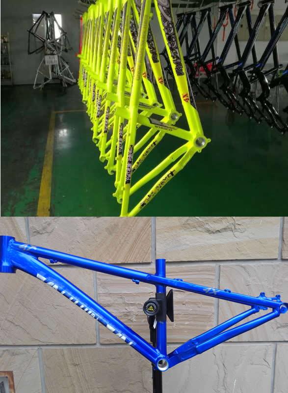 26erx2.50 Aluminium Dirt Jumper Rahmen, Freestyle Slope Hardtail Mountain Bike Rahmen 0