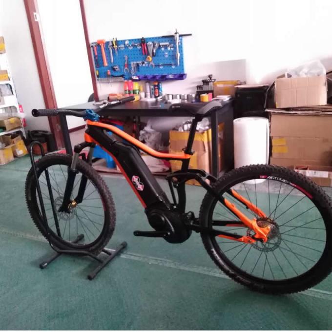 China Stock 27.5er Elektrische Vollfederung Fahrradrahmen Bafang G330 Aluminium Trail Ebike Emtb Mountain Bike 0
