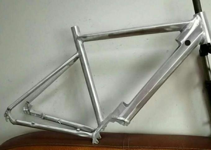 700C Aluminium Kies E-Bike Rahmen, Bafang M800 Elektro Road Bike Kit 0