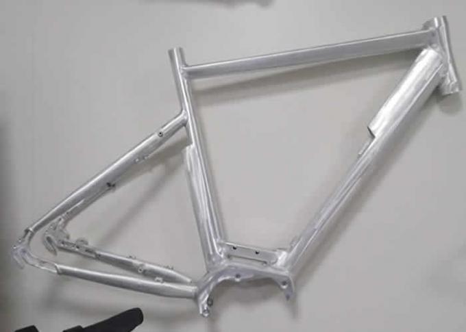 700C Aluminium Kies E-Bike Rahmen, Shimano E6000 elektrische Straßenrad-Kit 0