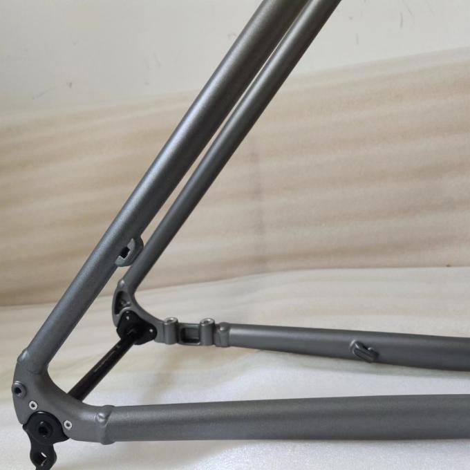 Fahrrad-Teile des Scheibenbremse-Rennrad-Rahmen-Aluminium-Kies-700C 12