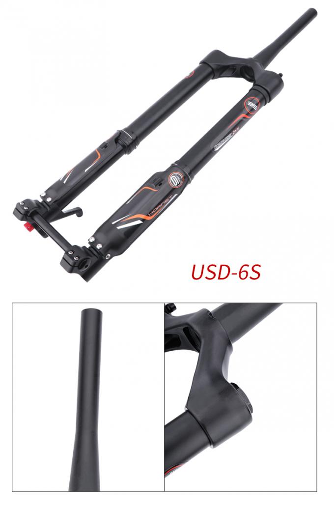 Dnm USD-6s Enduro Moutain Bike Umgekehrte Luftaufhängung Gabel Vordere Aufhängung Gabel 160mm Reisen 3