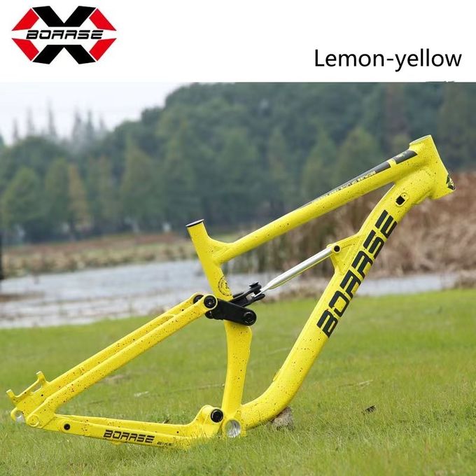 17 Zoll Mountainbike-Rahmen Gelb für langlebige Haltbarkeit 5