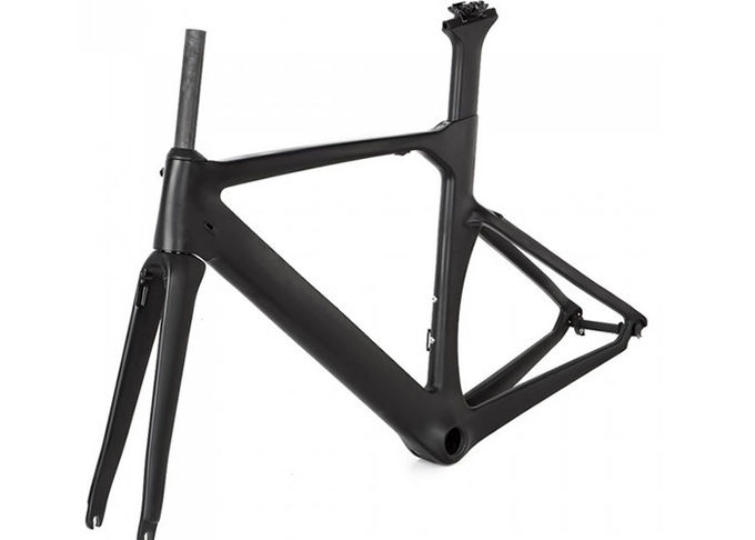700c Road Carbon Bike Frame Racing 1150kg OEM Matte/Glanz Full Carbon mit Gabel 1