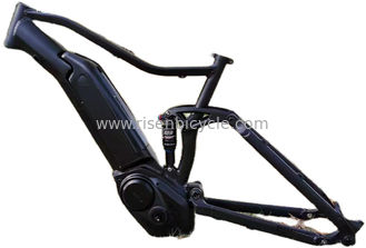 China China Stock 27.5er Elektrische Vollfederung Fahrradrahmen Bafang G330 Aluminium Trail Ebike Emtb Mountain Bike fournisseur