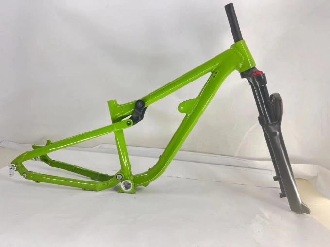 Fahrrad 26er Junior Full Suspension Mountain Bike Rahmen-XC/Trail Softtail Mtb 13,5 Zoll 0