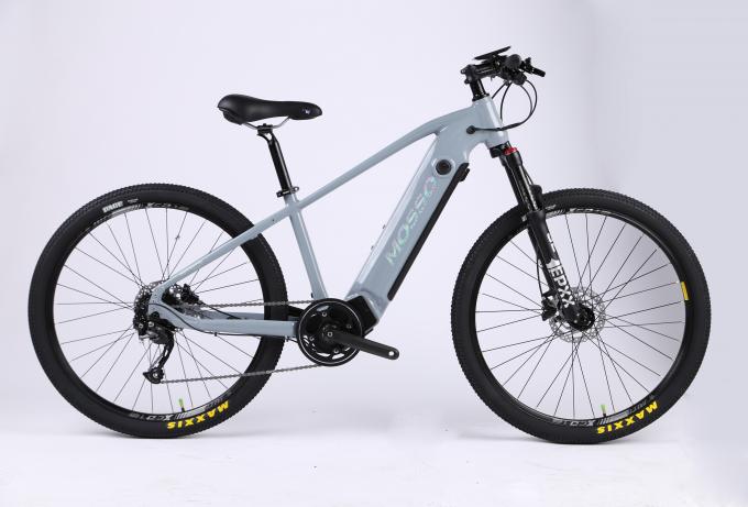 Leichtes Aluminiumlegierungs-elektrisches Fahrrad mit entfernbarem Batterie-und intelligentes Steuerelektrisch betriebenem Mountainbike-Grau 0