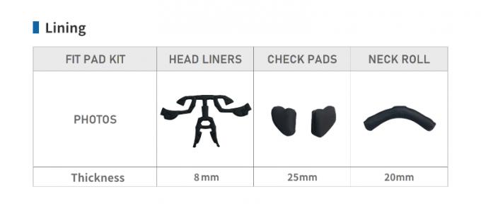 BMX-Fullface-Helm für Erwachsene Abfahrt abseits der Straße Integrierte Shell PC + Inneres EPS und 25 Lüftungsöffnungen Weiß Rot 3