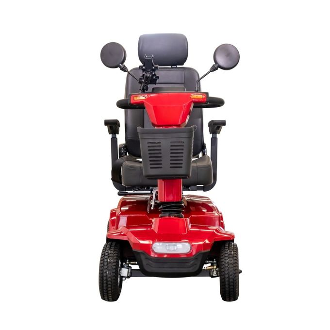 Neue 450W Vierrad-Elektro-Scooter im Freien Einkaufs-Scooter mit Mdr-Zulassung Rot 0