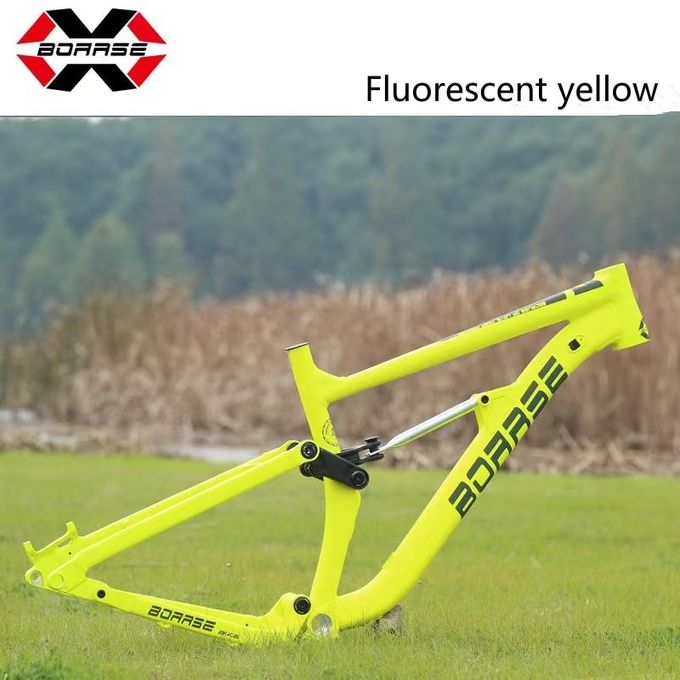 17 Zoll Mountainbike-Rahmen Gelb für langlebige Haltbarkeit 2